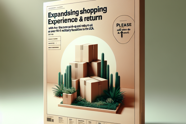 Nuevas Opciones de Recogida y Devolución de Amazon en Instalaciones Militares