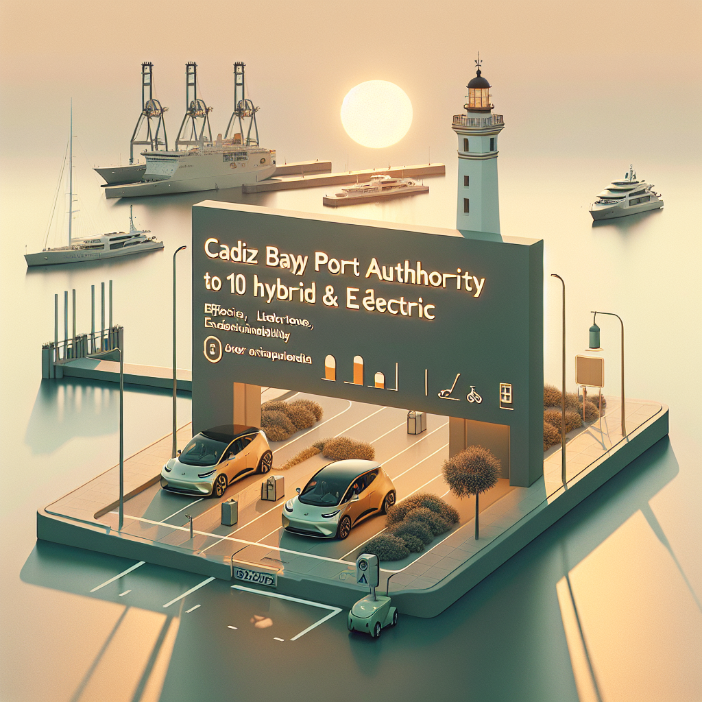 La Autoridad Portuaria de Cádiz Adquiere 10 Vehículos Híbridos y Eléctricos