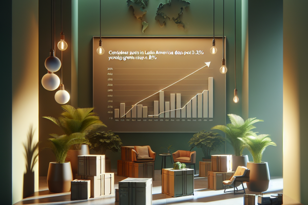 Desempeño de Puertos de Contenedores en América Latina en Abril