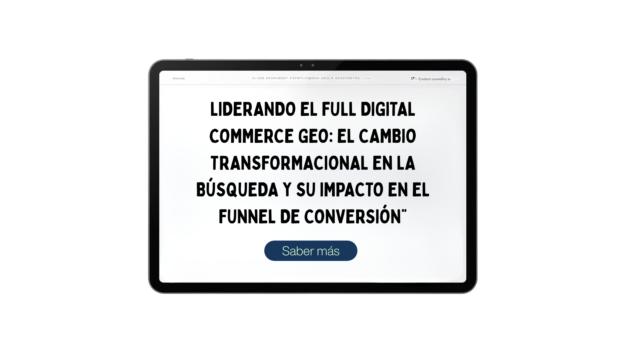 Liderando el Full Digital Commerce GEO