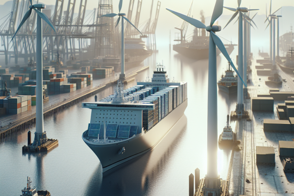 A Coruña Impulsa Un Sistema Energético Inteligente En El Puerto Exterior - Marketplace Insights - Imagen generada por IA