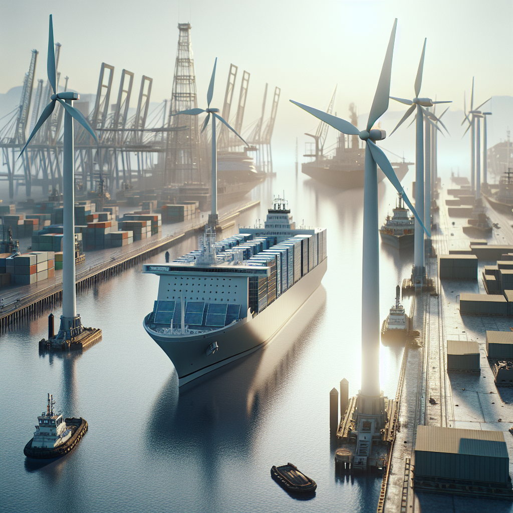 A Coruña Impulsa Un Sistema Energético Inteligente En El Puerto Exterior - Marketplace Insights - Imagen generada por IA