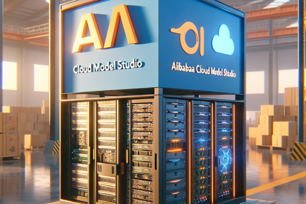 Alibaba Cloud Lanza Model Studio: Exclusivo en Conferencia AI 2025 - Marketplace Insights - Imagen generada por IA