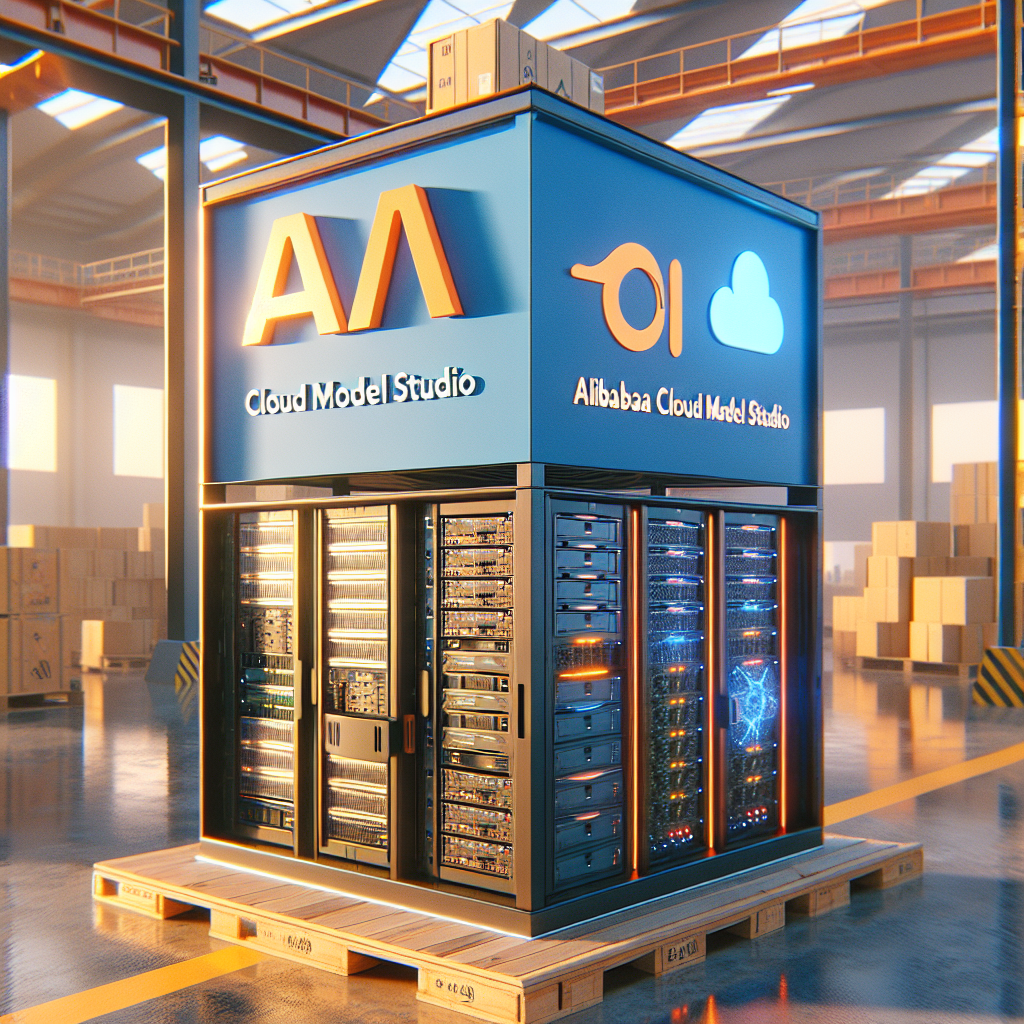 Alibaba Cloud Lanza Model Studio: Exclusivo en Conferencia AI 2025 - Marketplace Insights - Imagen generada por IA