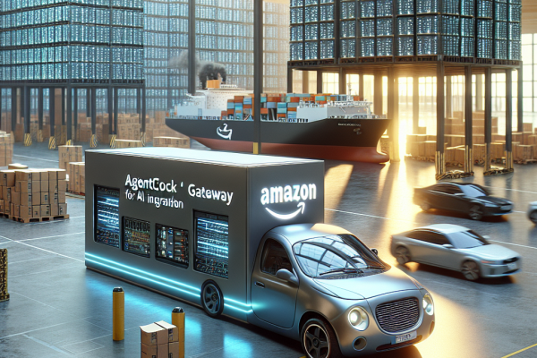 Amazon Bedrock AgentCore Gateway para Integración de AI - Marketplace Insights - Imagen generada por IA