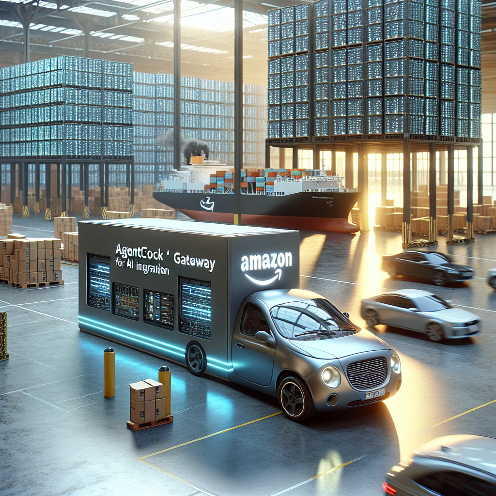 Amazon Bedrock AgentCore Gateway para Integración de AI - Marketplace Insights - Imagen generada por IA