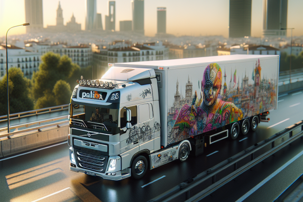 Camiones Palibex: Arte Sobre Ruedas en el Truck Art Project - Marketplace Insights - Imagen generada por IA