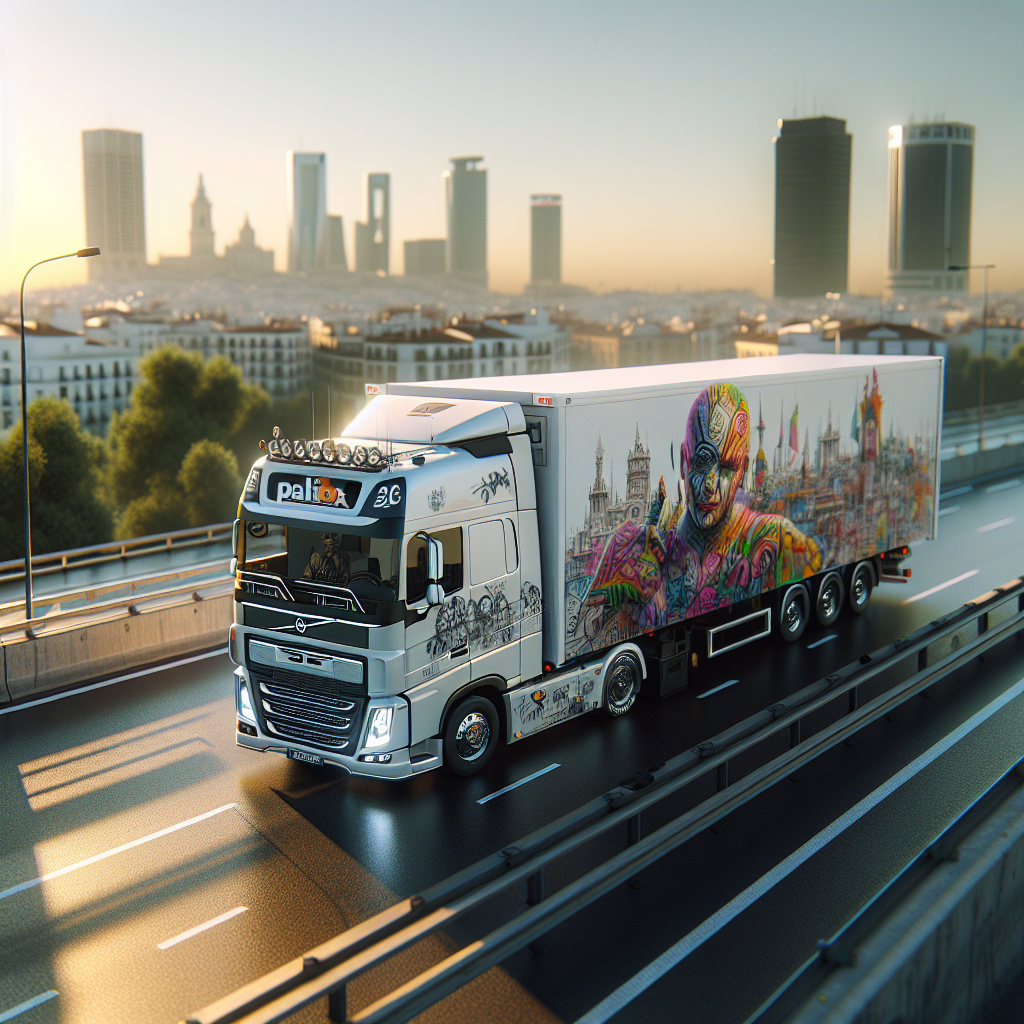Camiones Palibex: Arte Sobre Ruedas en el Truck Art Project - Marketplace Insights - Imagen generada por IA