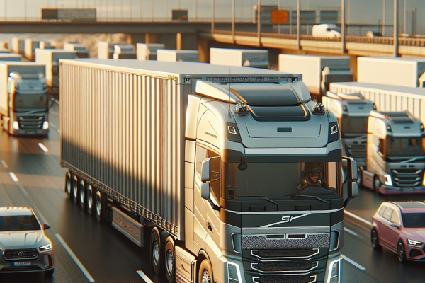 Camiones Palibex Decorados: Arte Rodante en Madrid y Barcelona - Marketplace Insights - Imagen generada por IA