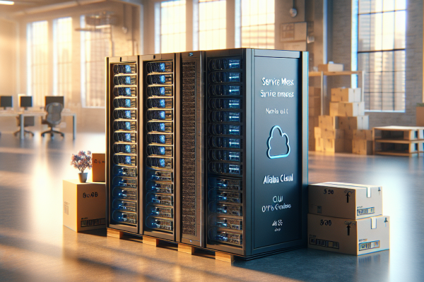 Cómo Usar Istio Service Mesh en Clusters ACK a Través de Compute Nest - Marketplace Insights - Imagen generada por IA