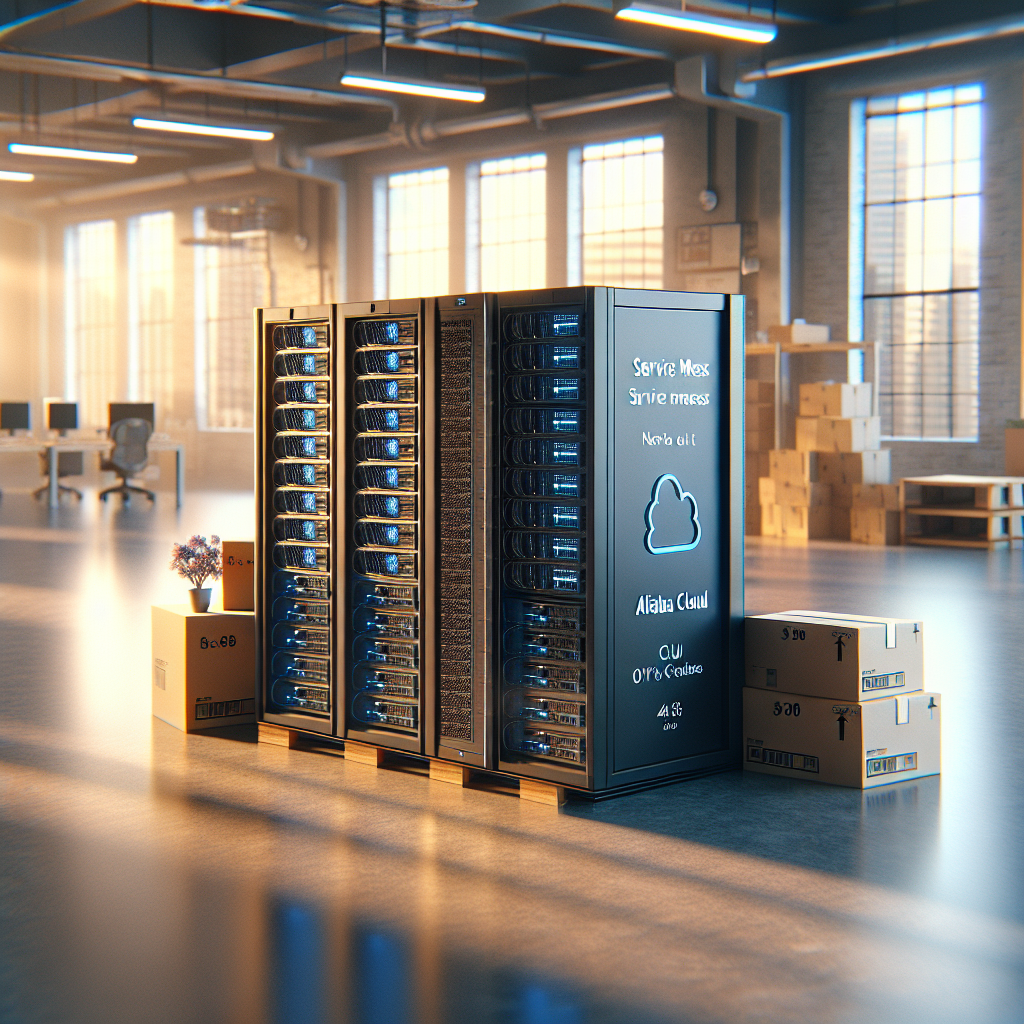 Cómo Usar Istio Service Mesh en Clusters ACK a Través de Compute Nest - Marketplace Insights - Imagen generada por IA