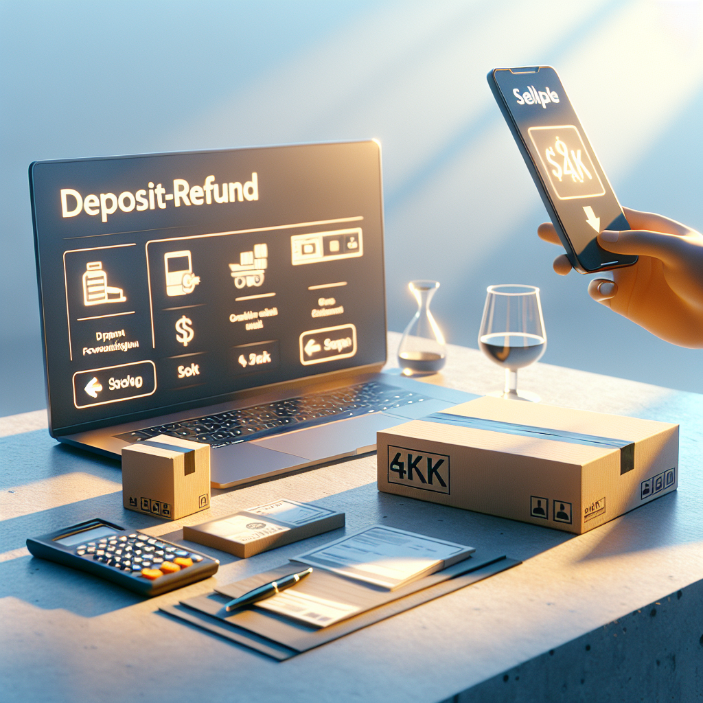 Cómo Vender Productos Bajo el Sistema de Depósito-Reembolso en Allegro - Marketplace Insights - Imagen generada por IA