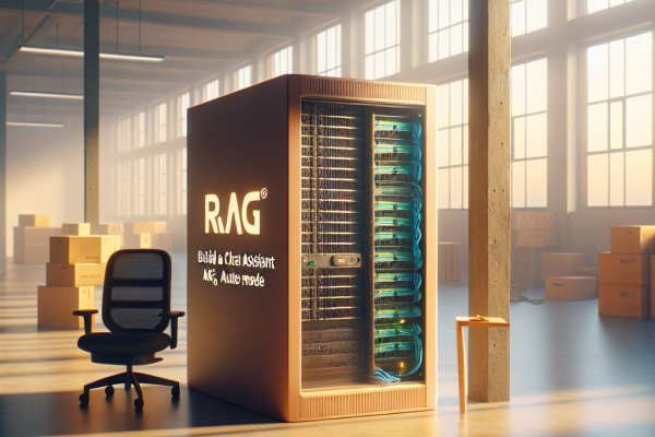 Construye un Asistente Chat basado en RAG con Amazon EKS y NVIDIA NIM - Marketplace Insights - Imagen generada por IA