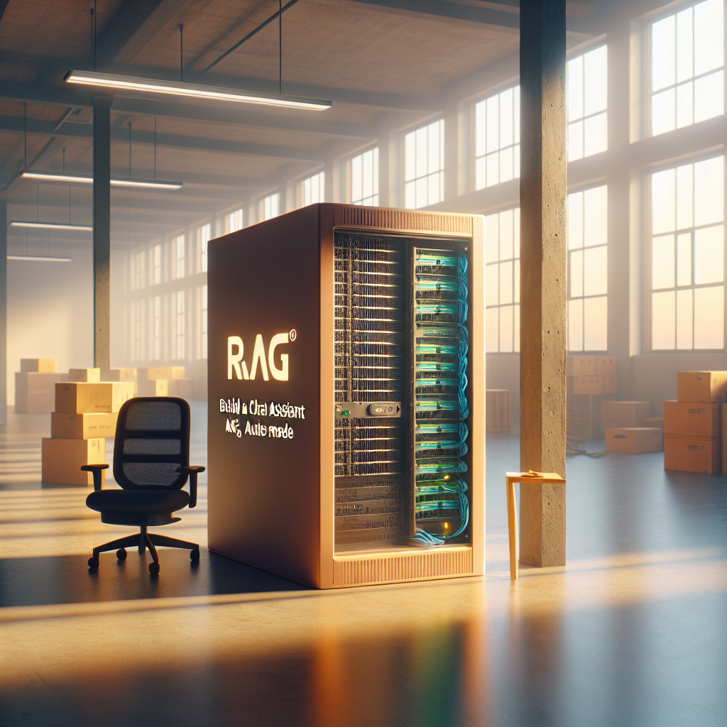 Construye un Asistente Chat basado en RAG con Amazon EKS y NVIDIA NIM - Marketplace Insights - Imagen generada por IA