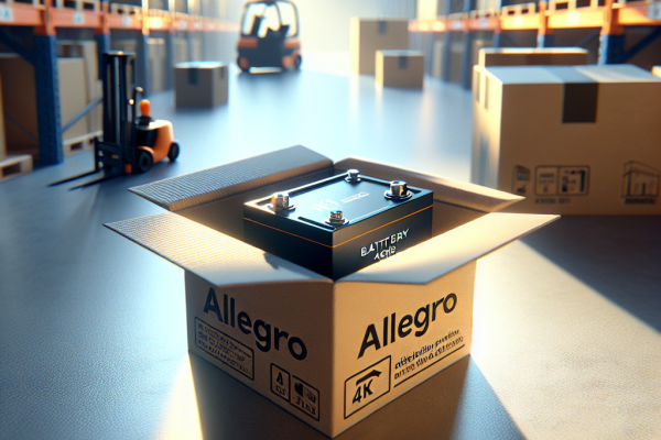 Declara tu Estatus como Productor de Baterías en Allegro - Marketplace Insights - Imagen generada por IA