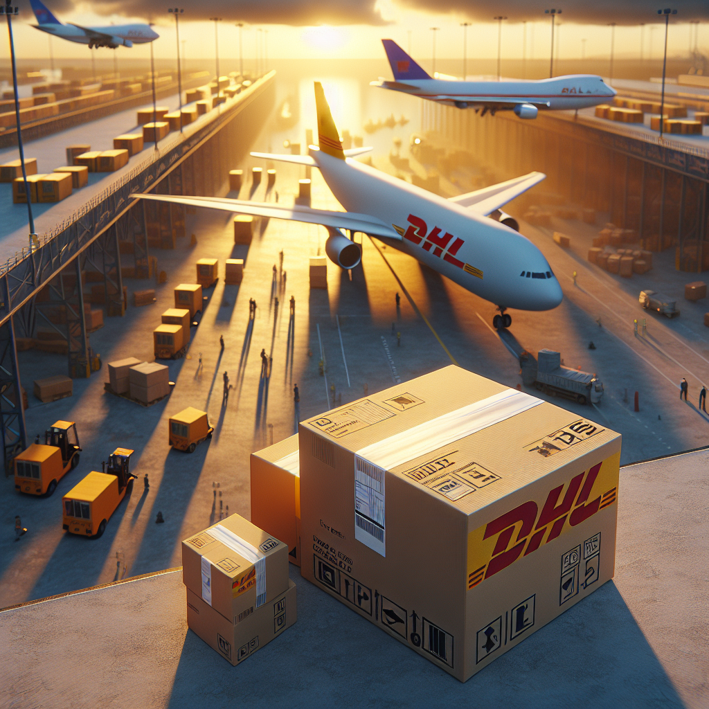DHL Suspende Envíos a EE UU por Cambios en Régimen Arancelario - Marketplace Insights - Imagen generada por IA