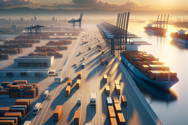 El Puerto de Santander Amplía Su Terminal de Contenedores en 10.422 m² - Marketplace Insights - Imagen generada por IA