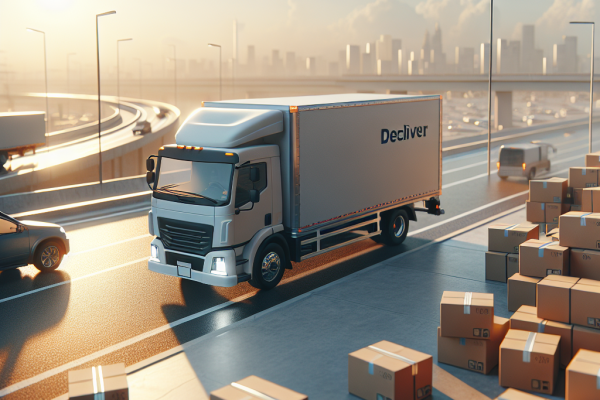 Distribución Urbana de Mercancías: Desafíos y Oportunidades Actuales - Marketplace Insights - Imagen generada por IA