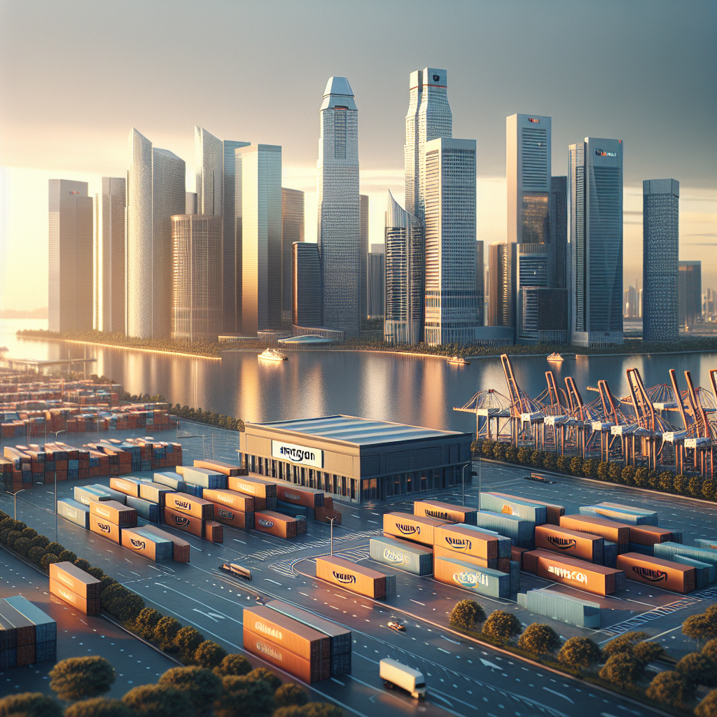 El Fondo Soberano de Singapur Compra Naves de Amazon y Carrefour en Getafe - Marketplace Insights - Imagen generada por IA