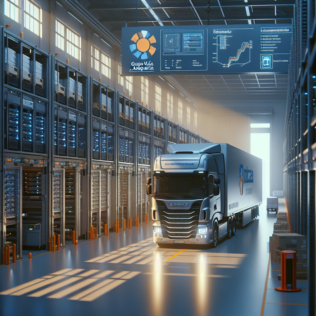 El Grupo Vía Augusta Simplifica Su Estructura en Logística Española - Marketplace Insights - Imagen generada por IA