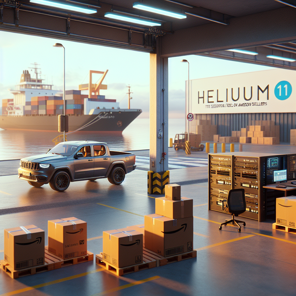 Helium 10: La Herramienta Esencial para Vendedores de Amazon - Marketplace Insights - Imagen generada por IA