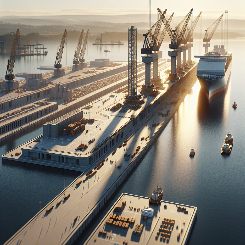 La UTE Sato-Siec Se Encargará del Nuevo Muelle Raos 6 en Santander