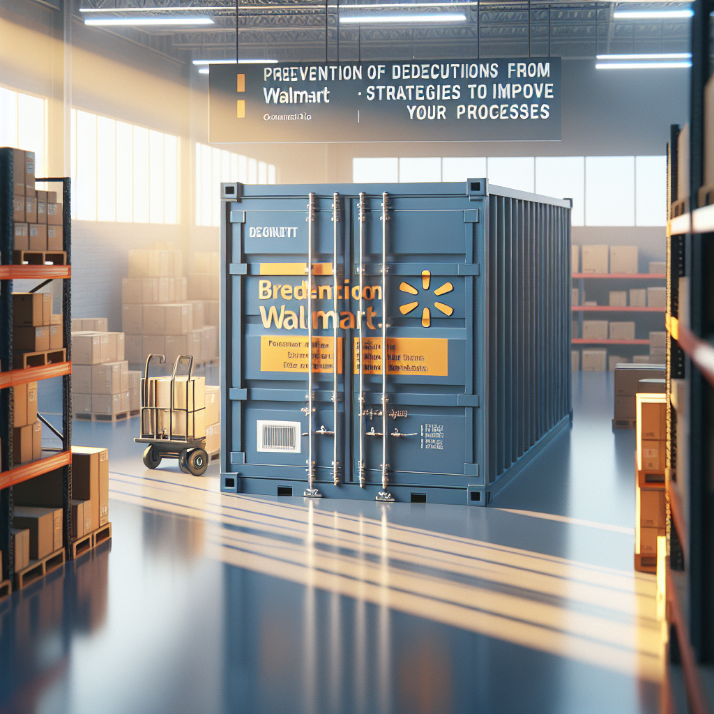 Prevención de Deducciones de Walmart: Estrategias para Mejorar tus Procesos - Marketplace Insights - Imagen generada por IA