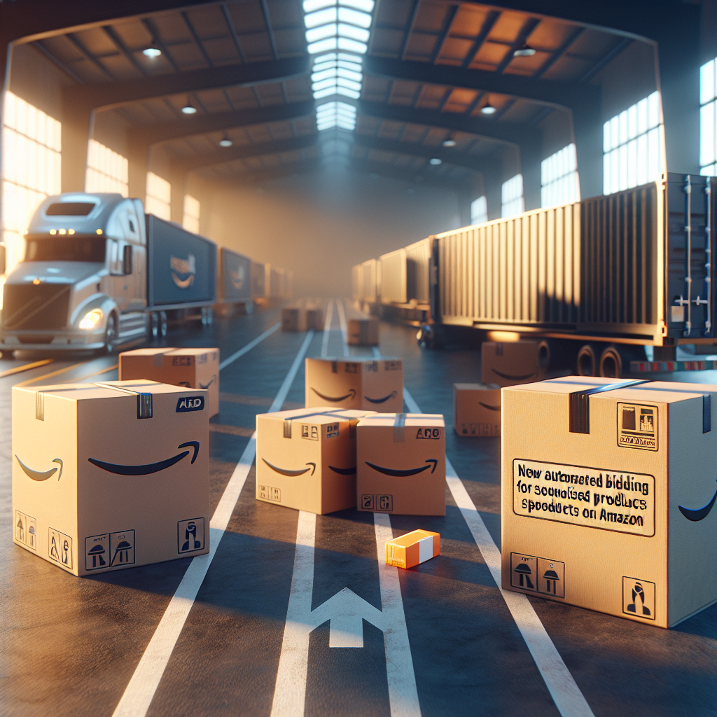 Nuevas Reglas de Puja Programada para Productos Patrocinados en Amazon - Marketplace Insights - Imagen generada por IA