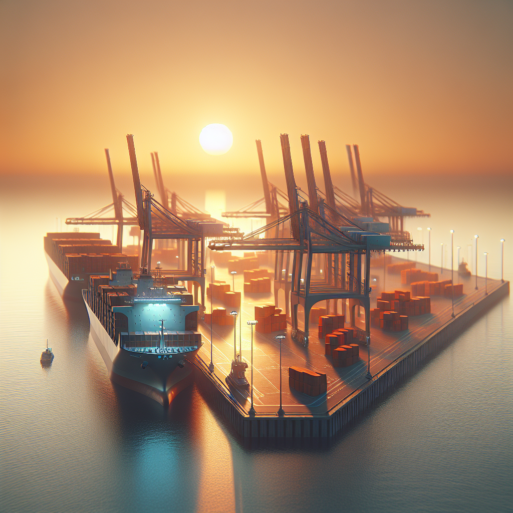 El Puerto de Santander Iguala Su Récord de Tráfico Histórico en 2024 - Marketplace Insights - Imagen generada por IA