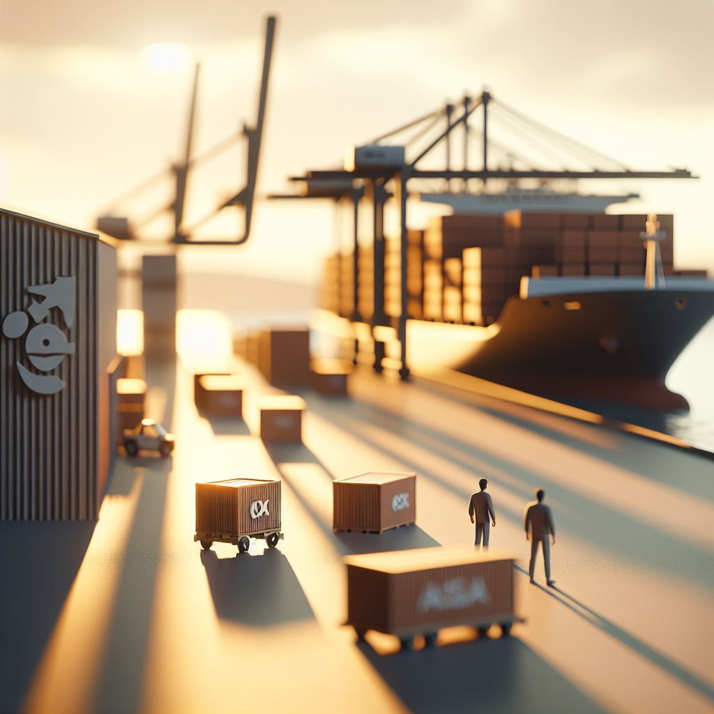 Temu Elimina Siete Proveedores de Envío en EE.UU.; AliExpress Expande Servicio a Australia - Marketplace Insights - Imagen generada por IA