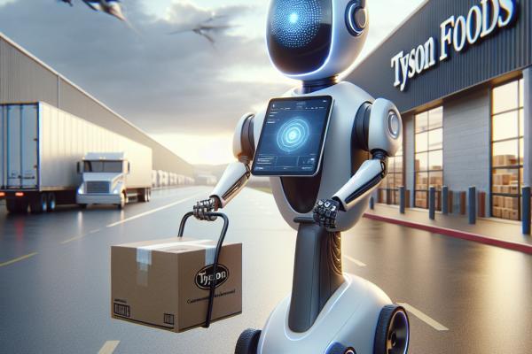 Tyson Foods Mejora la Búsqueda de Clientes con un Asistente Conversacional AI - Marketplace Insights - Imagen generada por IA