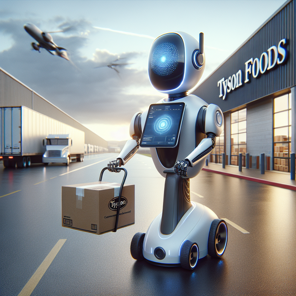 Tyson Foods Mejora la Búsqueda de Clientes con un Asistente Conversacional AI - Marketplace Insights - Imagen generada por IA