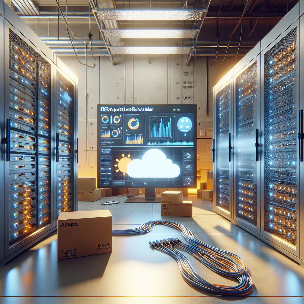 Cómo Alibaba Cloud OS Console Resuelve la Pérdida de Paquetes Rápidamente - Marketplace Insights - Imagen generada por IA