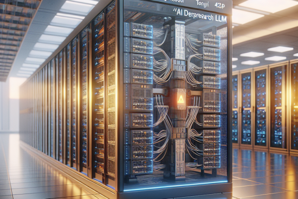 Alibaba Presenta Tongyi DeepResearch LLM y Asociación con S&P Global - Marketplace Insights - Imagen generada por IA