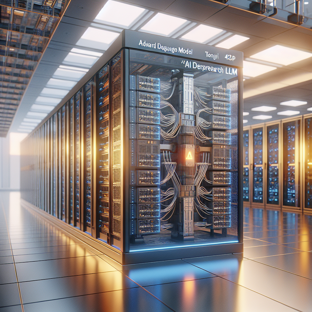 Alibaba Presenta Tongyi DeepResearch LLM y Asociación con S&P Global - Marketplace Insights - Imagen generada por IA