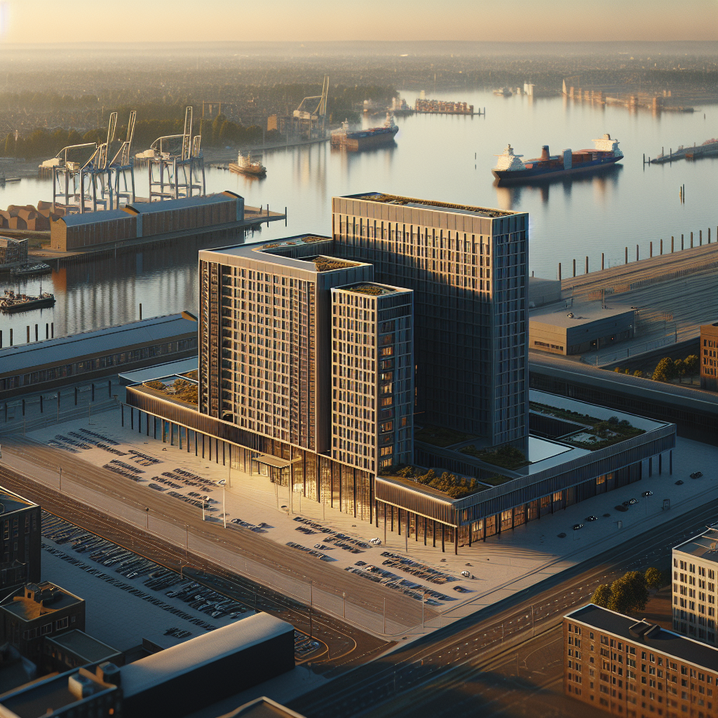 La Inmobiliaria de Amancio Ortega Compra Hotel y Centro Logístico en Ámsterdam - Marketplace Insights - Imagen generada por IA