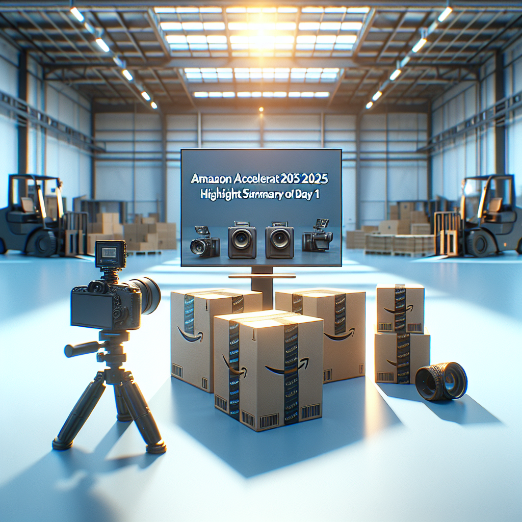 Amazon Accelerate 2025: Resumen de Lo Más Destacado del Día 1 - Marketplace Insights - Imagen generada por IA