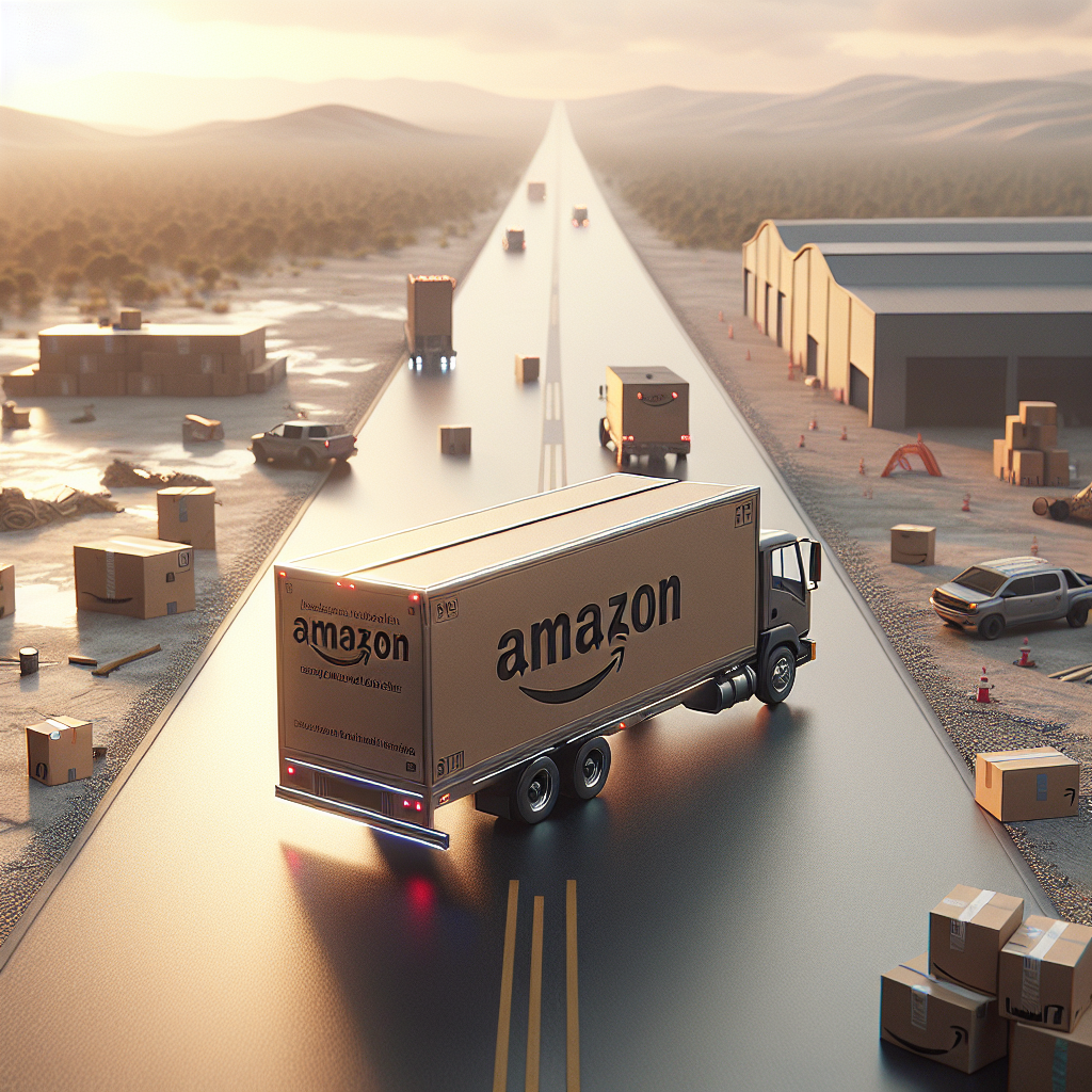 Cómo Funcionan los Centros de Ayuda de Emergencia de Amazon en desastres - Marketplace Insights - Imagen generada por IA