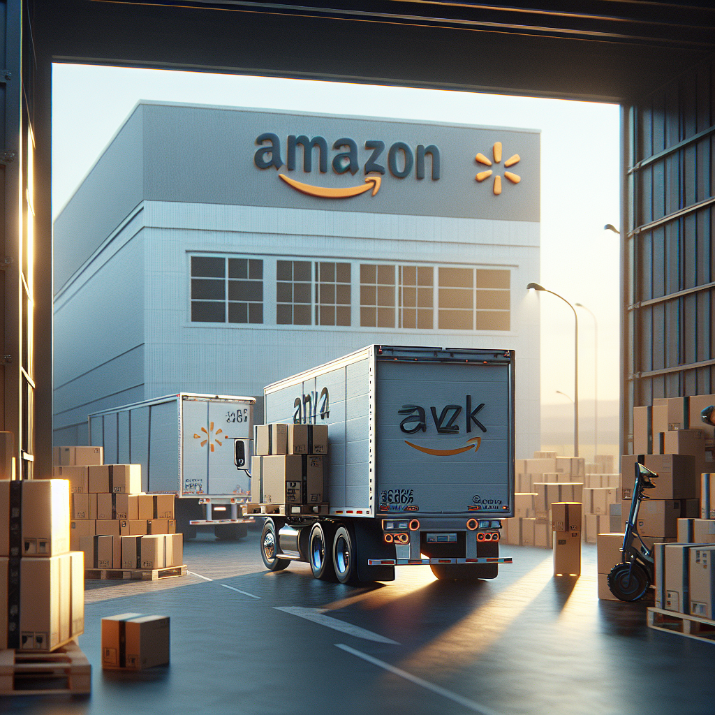 Amazon Abre Su Logística a Competidores: Simplifica Ventas Multicanal - Marketplace Insights - Imagen generada por IA