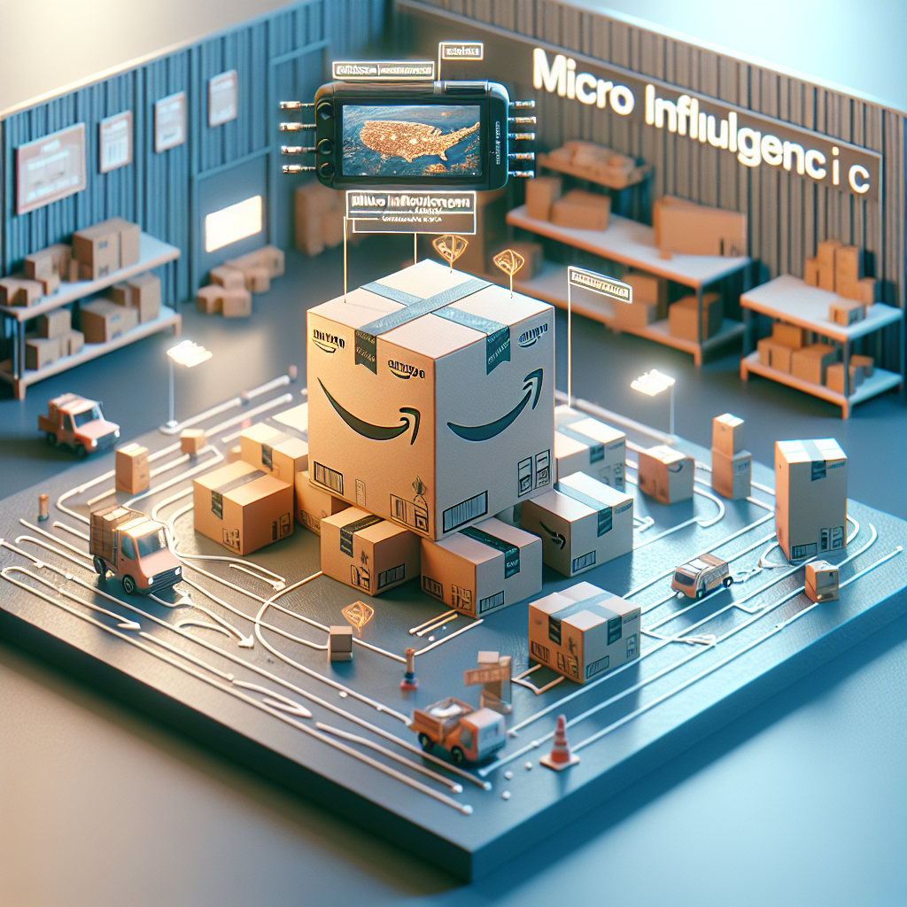 Campaňa de Micro Influencers en Amazon: Potencia Tu Marca y Aumenta Ventas - Marketplace Insights - Imagen generada por IA