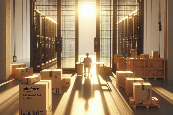 Apsara Conference 2025: Salesforce AI CRM y Experiencia de Cliente - Marketplace Insights - Imagen generada por IA