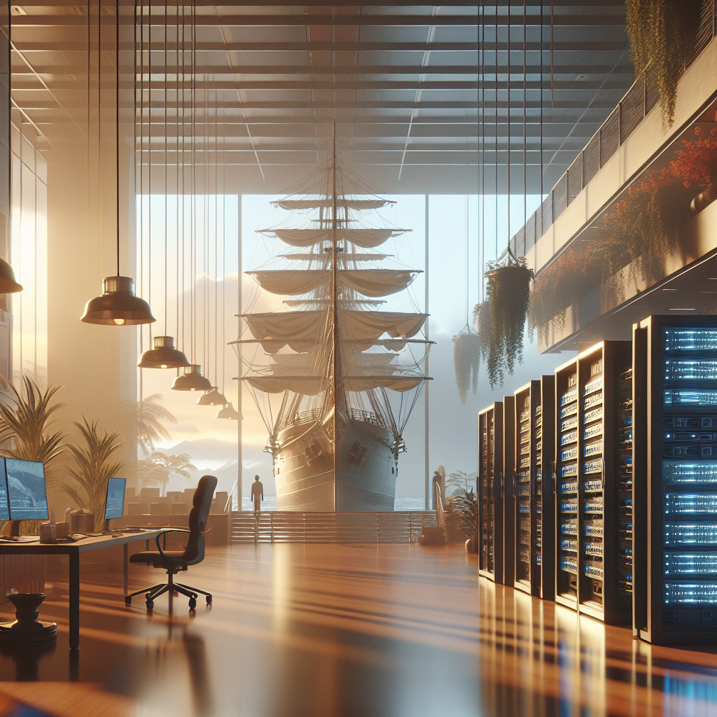 Baleària Lanza Reto para Mejorar Gestión de Precios con IA en DataHub - Marketplace Insights - Imagen generada por IA