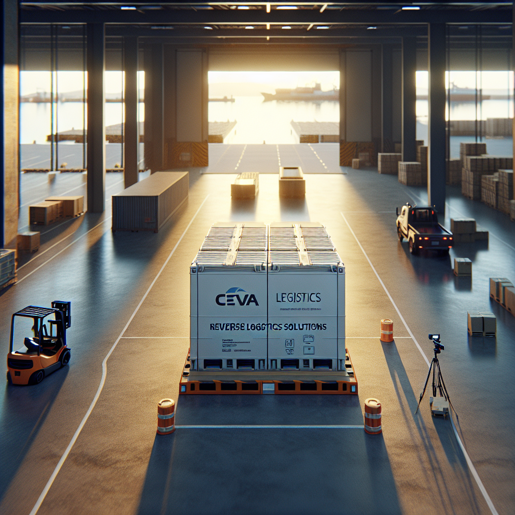 Ceva Logistics Lanza Solución de Logística Inversa para Baterías Eléctricas - Marketplace Insights - Imagen generada por IA