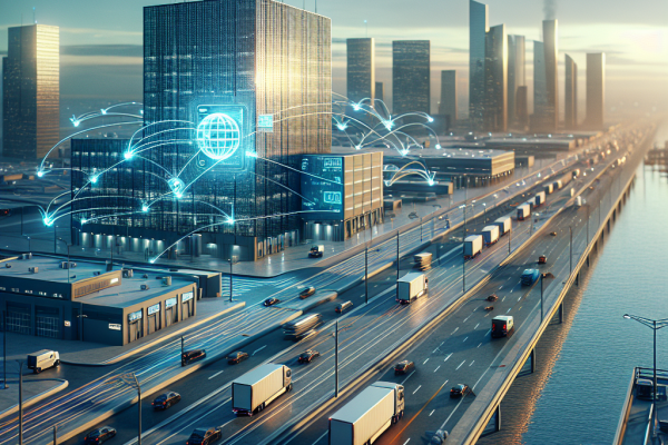 Citylogin Presenta Proyecto Lucid para Optimización de Rutas Urbanas - Marketplace Insights - Imagen generada por IA