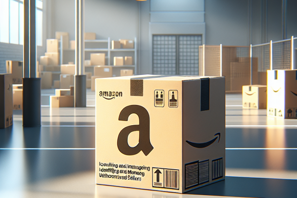 Cómo Identificar y Gestionar Vendedores No Autorizados en Amazon - Marketplace Insights - Imagen generada por IA