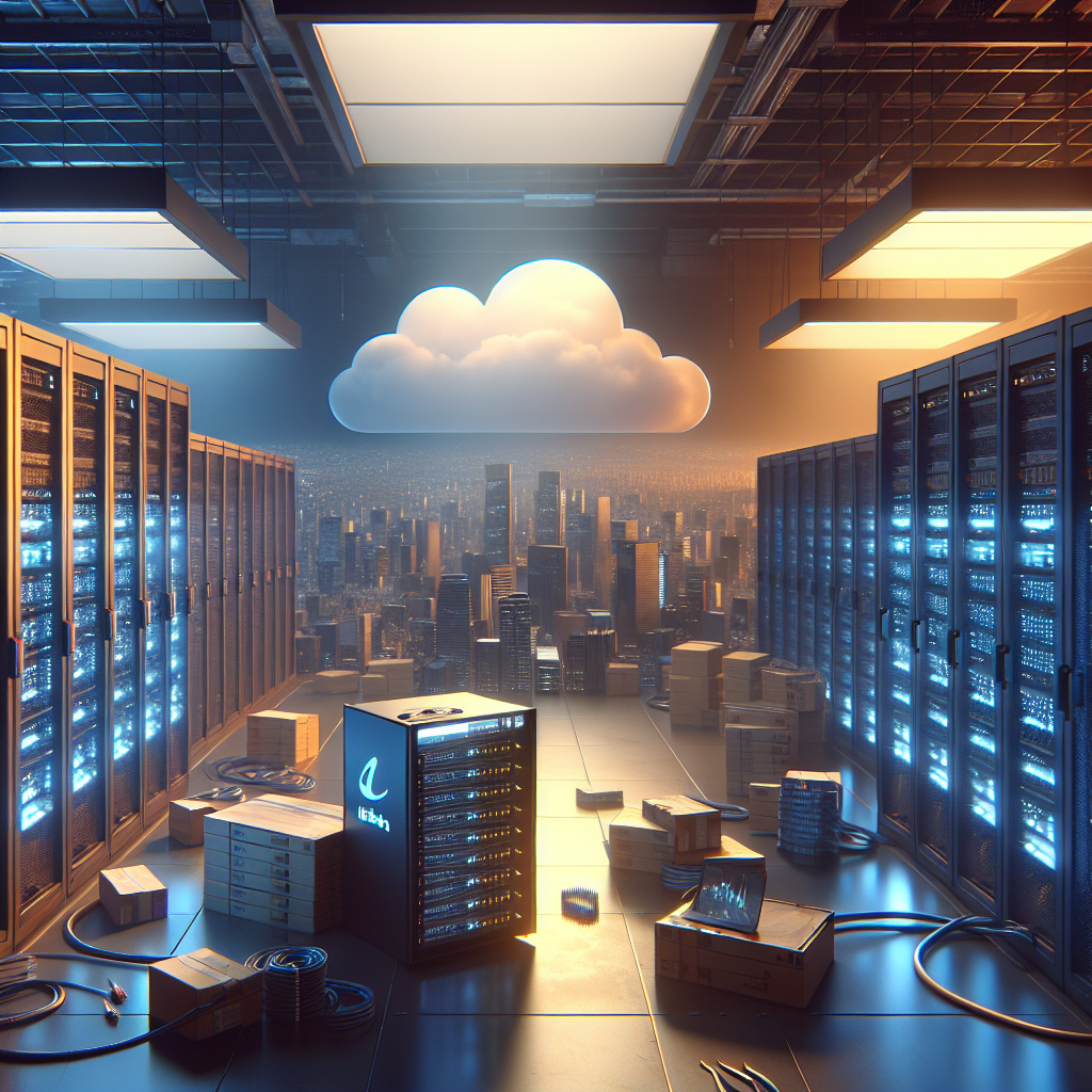 Cómo Monitorizar y Optimizar el Rendimiento en Alibaba Cloud - Marketplace Insights - Imagen generada por IA