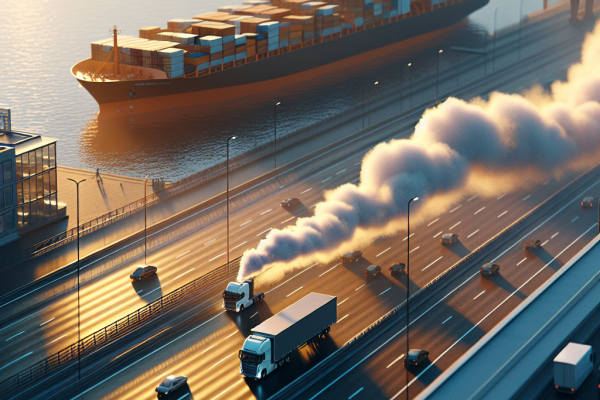 Cómo Afectan Las Partículas Contaminantes En La Calidad Del Aire - Marketplace Insights - Imagen generada por IA