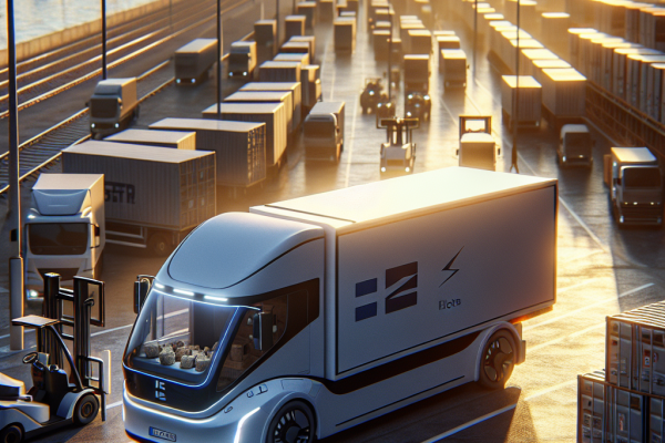 Dachser Extiende Entregas Eléctricas a Barcelona con Nuevos Camiones - Marketplace Insights - Imagen generada por IA