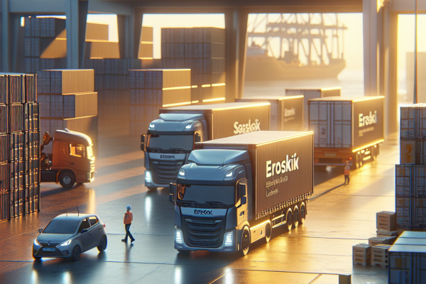 Eroski Refuerza Su Modelo Logístico Con Salvesen en Jundiz - Marketplace Insights - Imagen generada por IA