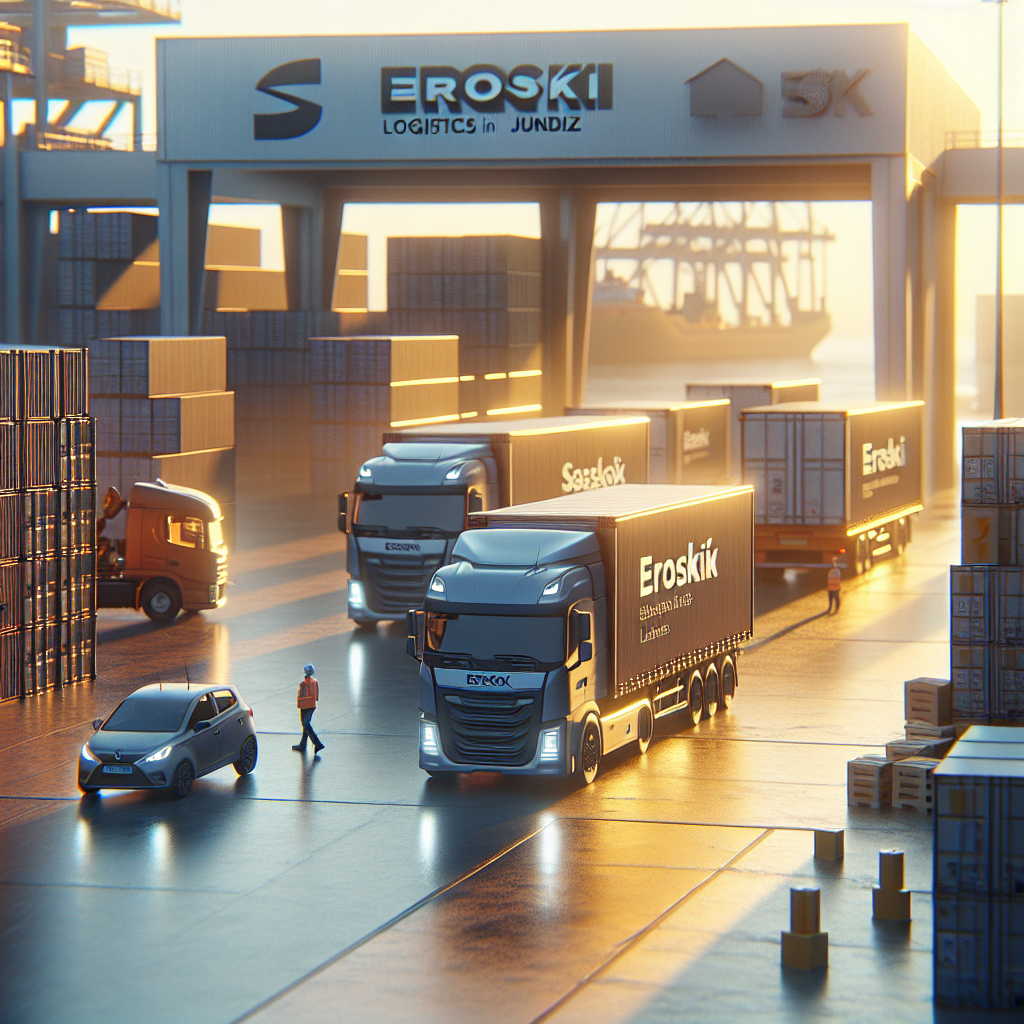 Eroski Refuerza Su Modelo Logístico Con Salvesen en Jundiz - Marketplace Insights - Imagen generada por IA